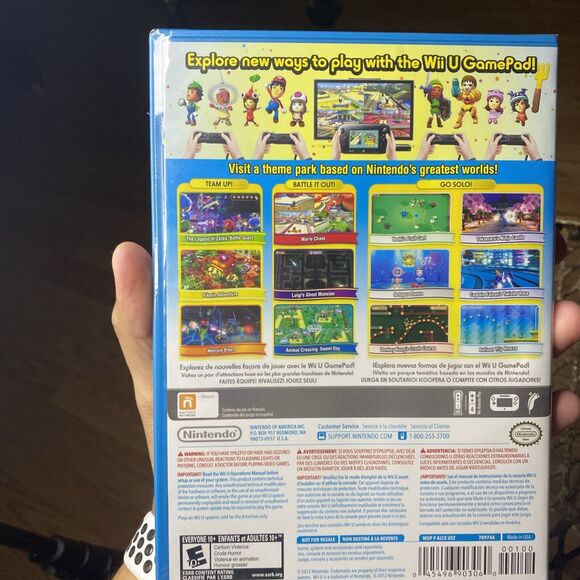 Nintendo Land (Nintendo Wii U, 2012) Brand New Factory Sealed - Picture 6 of 7